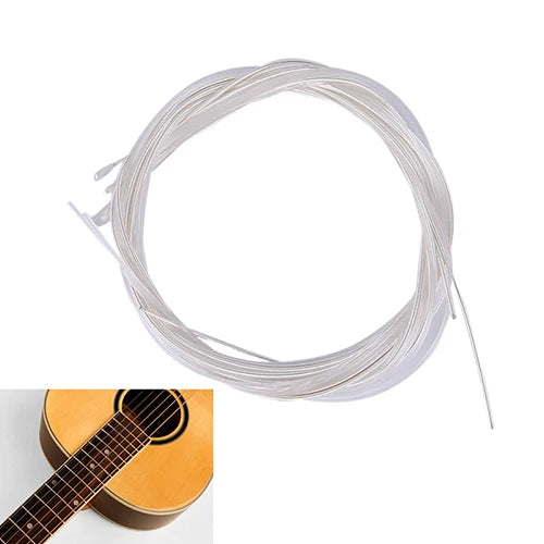 6pcs Professional Classical Guitar Strings Nylon Silver Plating Set High Quality