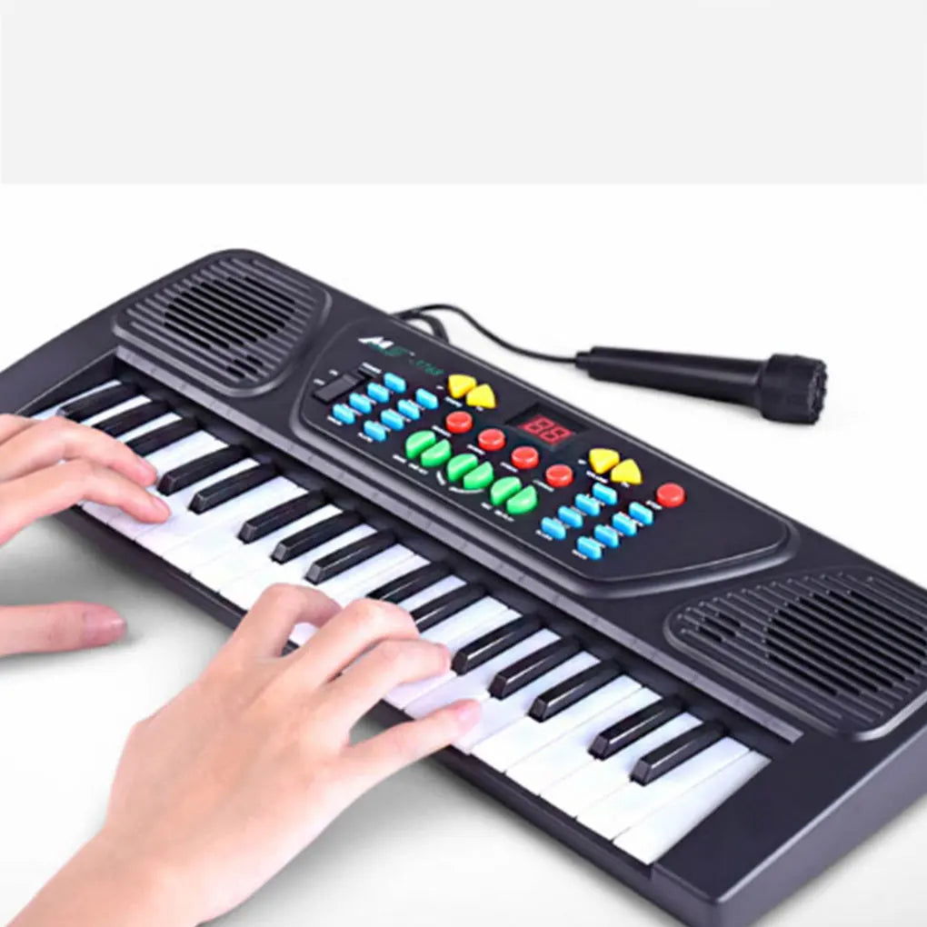 Kids Keyboard Piano Electric 37 Keys Keyboard Piano Portable Musical Instrument Piano Toy for Kids Beginners