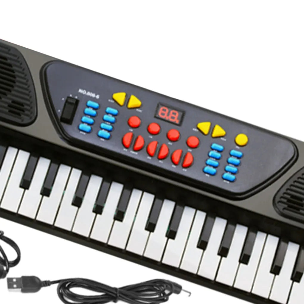 Kids Keyboard Piano Electric 37 Keys Keyboard Piano Portable Musical Instrument Piano Toy for Kids Beginners