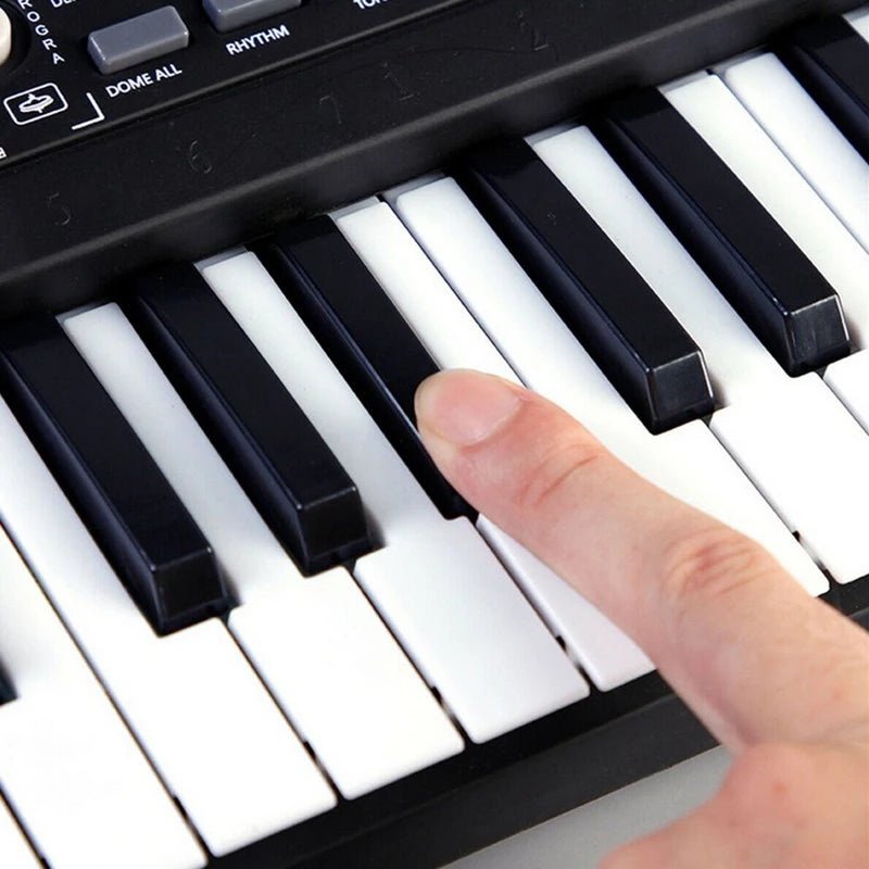 Lightweight Portable 61 Key Music Digital Electronic Keyboard Electric Piano Organ Training Teaching Supplies With 1 Microphone