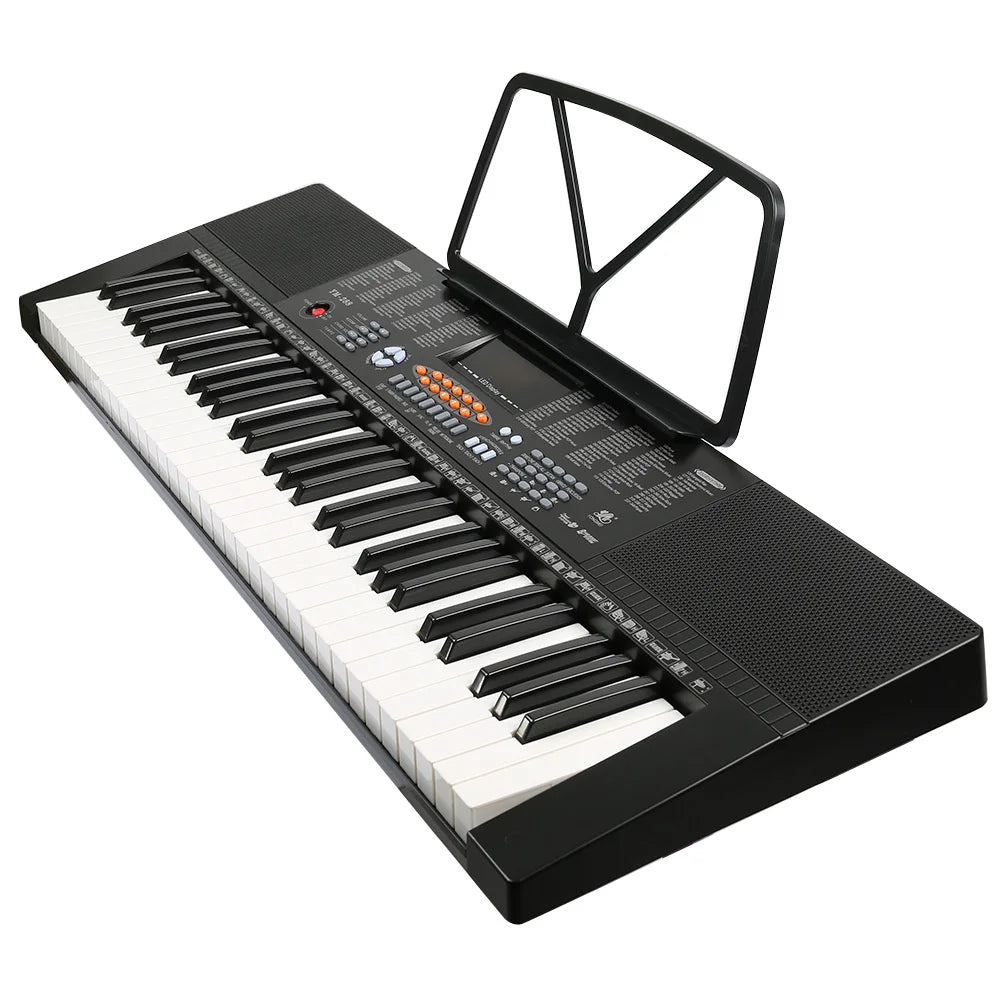 Lightweight Portable 61 Key Music Digital Electronic Keyboard Electric Piano Organ Training Teaching Supplies With 1 Microphone