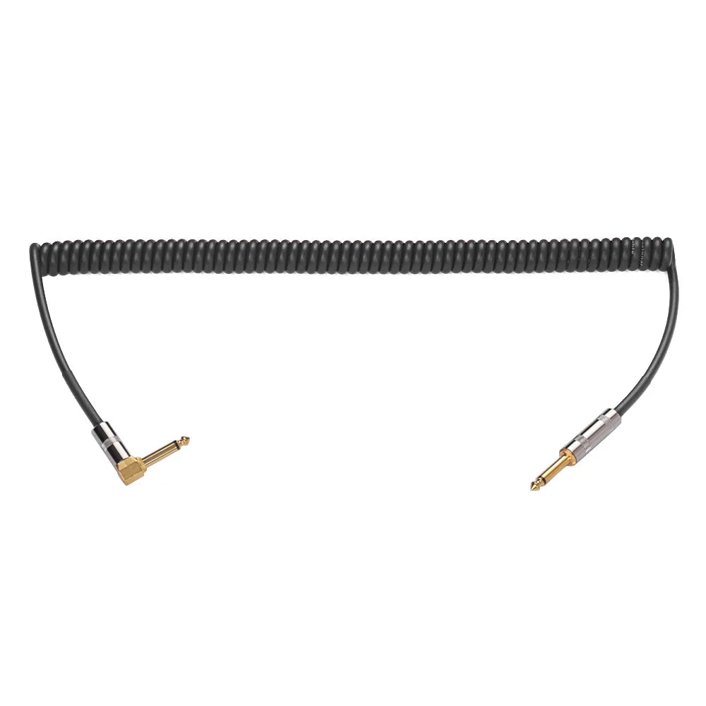 Curly Instrument Audio Guitar Cable Line Instrument Line PU Jacket Electric Guitar Bass Mixer Equalizer Guitar Accessories