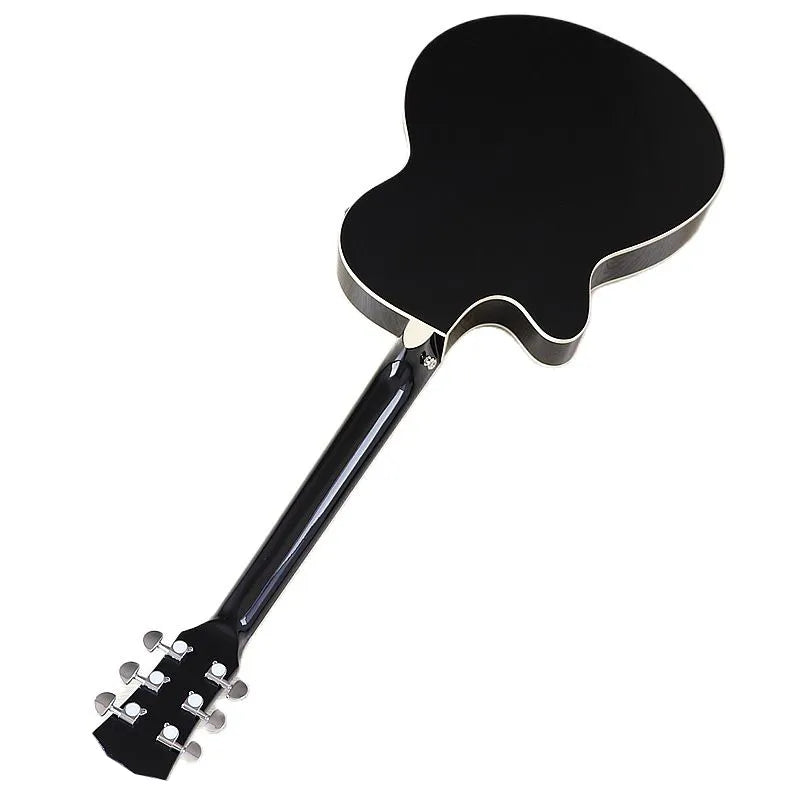 Folk Guitar Electric Acoustic Guitar Thin Body Guitar Folk Electric Guitar 40inch Acoustic Electric Guitar Free Bag Accessory
