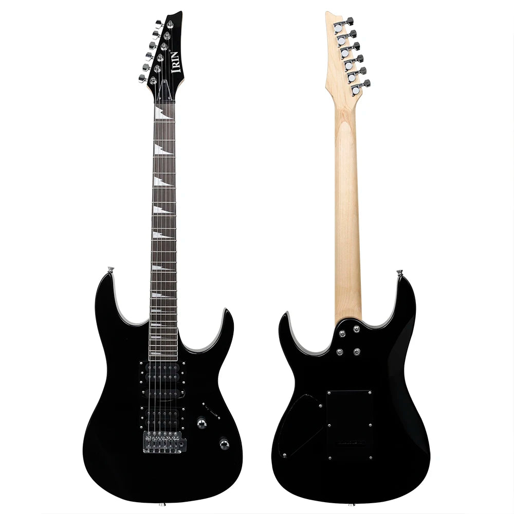 IRIN 6 Strings Electric Guitar 24 Frets Maple Body Neck Electric Guitarra With Bag Amp Tuner Necessary Guitar Parts Accessories