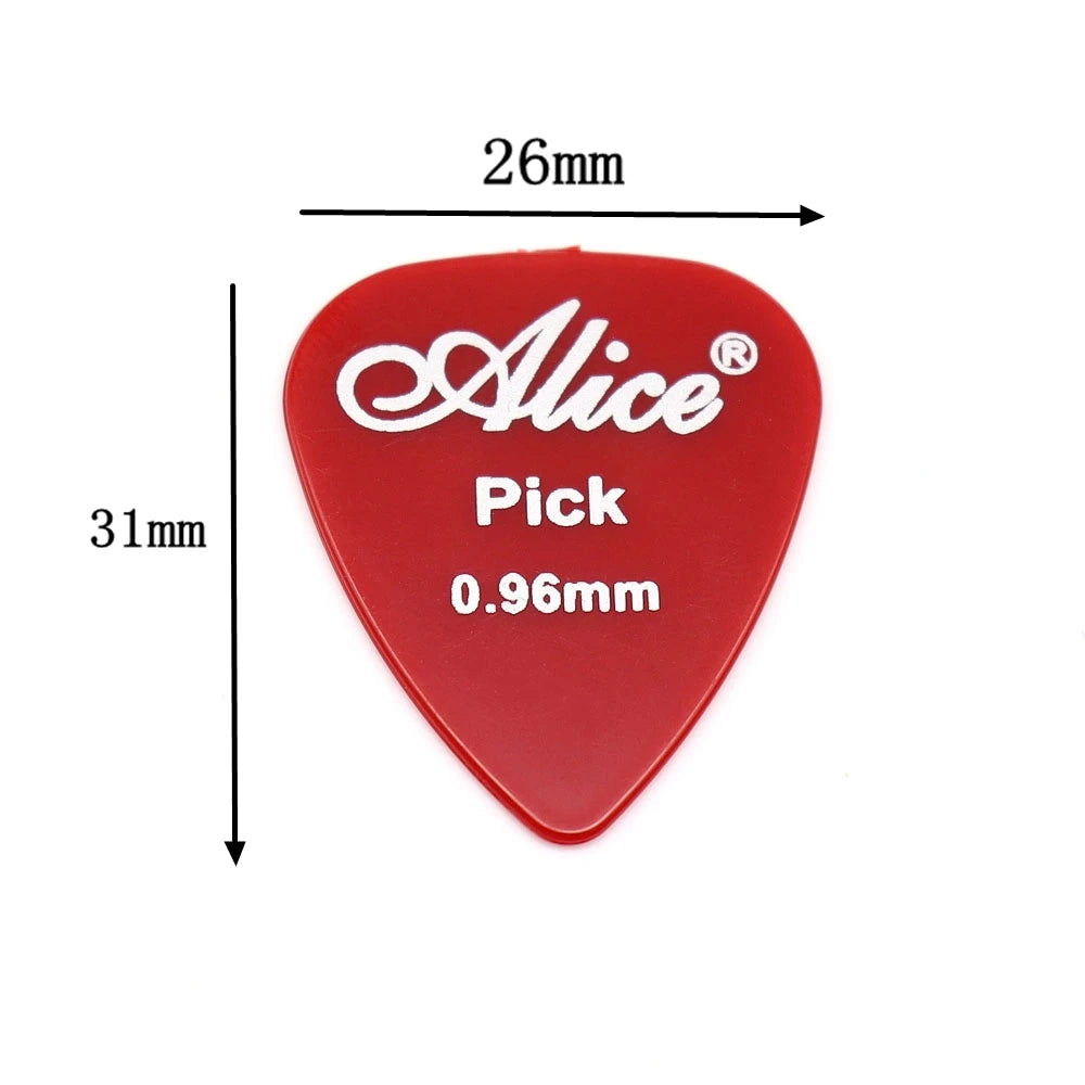 Electric Guitar Picks 50 Pcs Acoustic Music Picks Plectrum 0.58/0.71/0.81/0.96/1.20/1.50mm Thickness Guitar Accessories