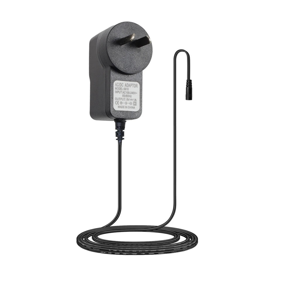 DC 9V 1A Guitar Pedal Power Supply Adapter AC 100-240V Black Musical Instrument Accessories For Powering Multiple Effect Pedals