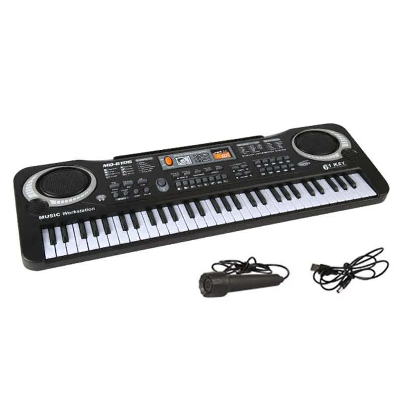 61 Keys Digital Music Electronic Keyboard for KEY Board Electric Piano Children Gift